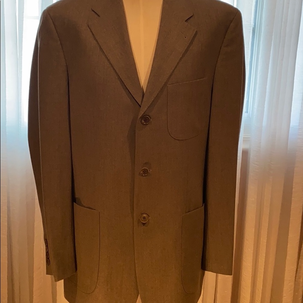 Baumler elegant men’s suit, pure wool, size 42R